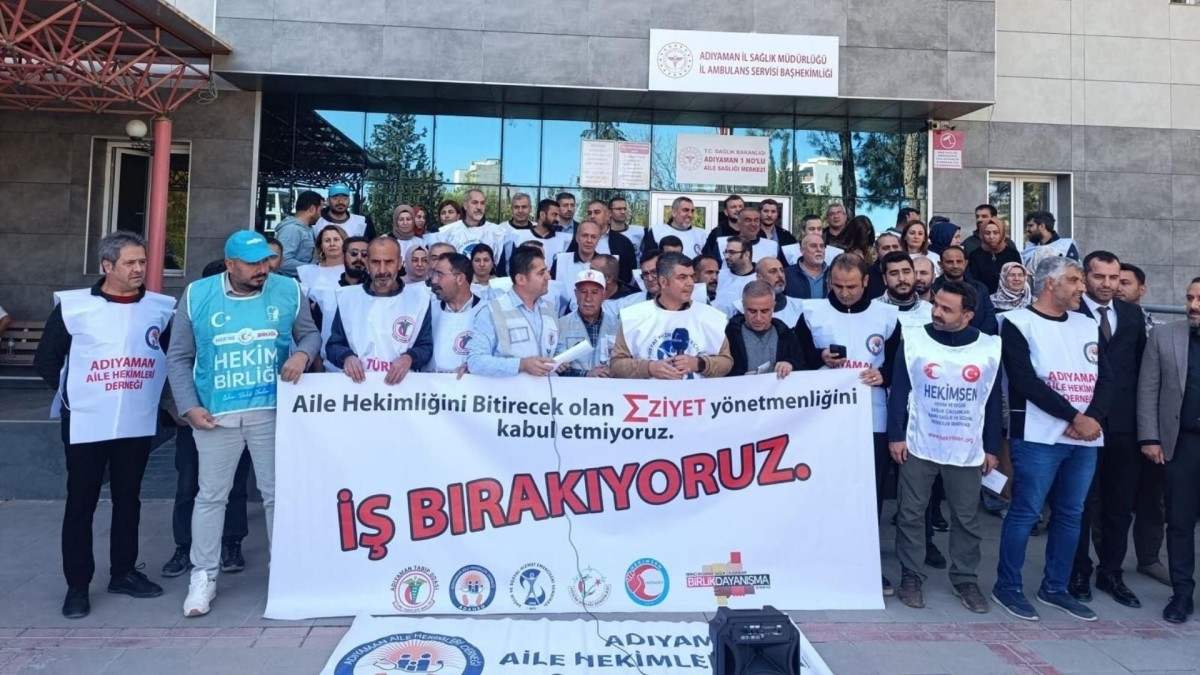 Adıyaman&rsquo;da Aile Sağlık Merkezlerinde 5 G&uuml;nl&uuml;k İş Bırakma Kararı