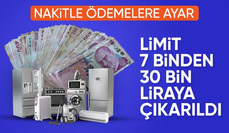 Banka Aracılığıyla &Ouml;deme Zorunluluğu 30 Bin TL&rsquo;ye &Ccedil;ıkarıldı