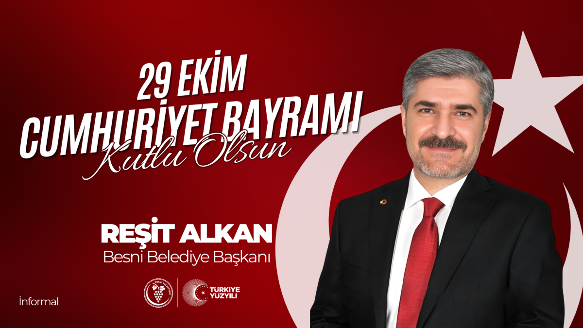 Reşit Alkan'dan Cumhuriyet Bayramı Mesajı: &ldquo;Cumhuriyetimizin Kurucu İradesiyle Hedeflerimize Ulaşacağız&rdquo;